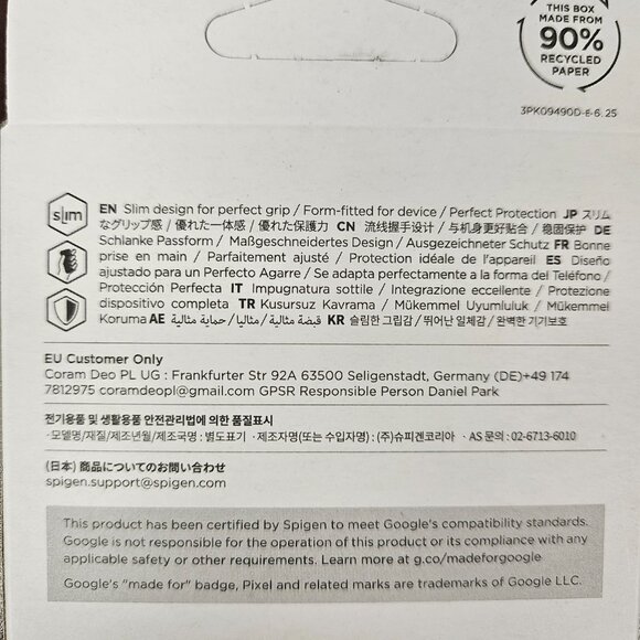 NEW Spigen Pixel 10 Pro/10 Ultra Hybrid Phone Case - Clear - Picture 6 of 6